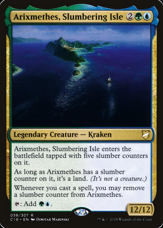 carte Arixmethes, Slumbering Isle