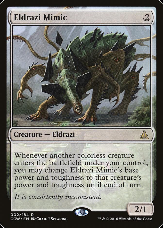 carte Eldrazi Mimic