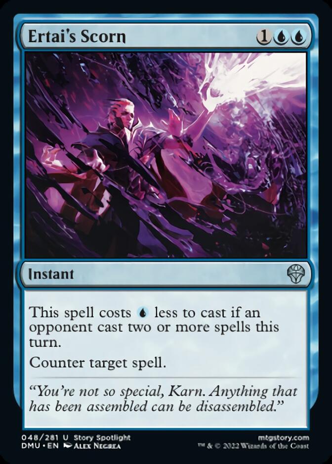 carte Ertai's Scorn