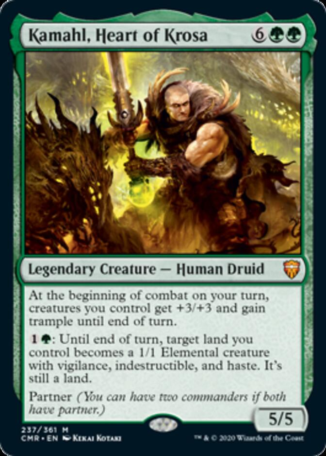 carte Kamahl, Heart of Krosa